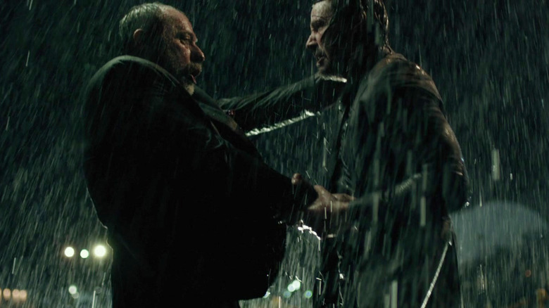 Michael Nyqvist and Keanu Reeves in John Wick