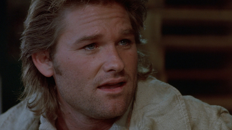 Kurt Russell as Jack Burton in Big Trouble in Little China