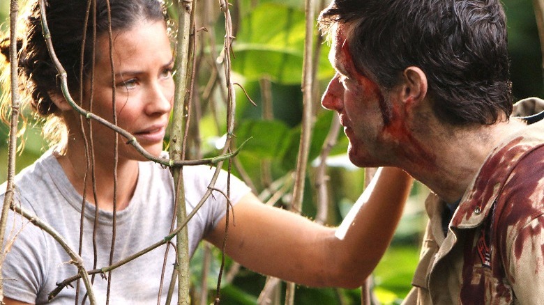 Evangeline Lilly, Matthew Fox, Lost