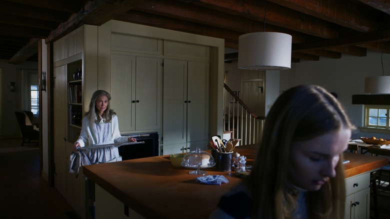 Deanna Dunagan and Olivia DeJonge in The Visit