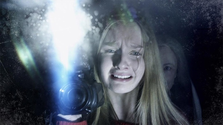 Olivia DeJonge and Deanna Dunagan in The Visit