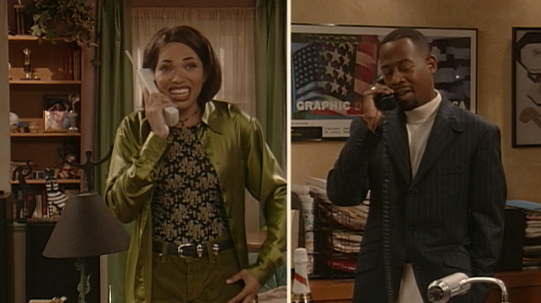 Martin Lawrence and Tisha Campbell on Martin