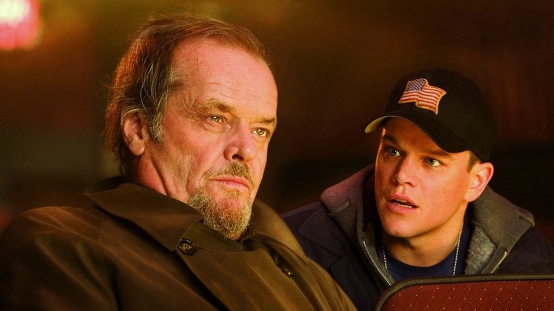 The Departed Jack Nicholson Matt Damon