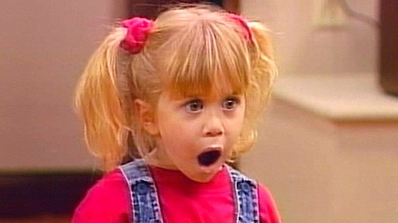 Michelle Tanner gasping on Full House