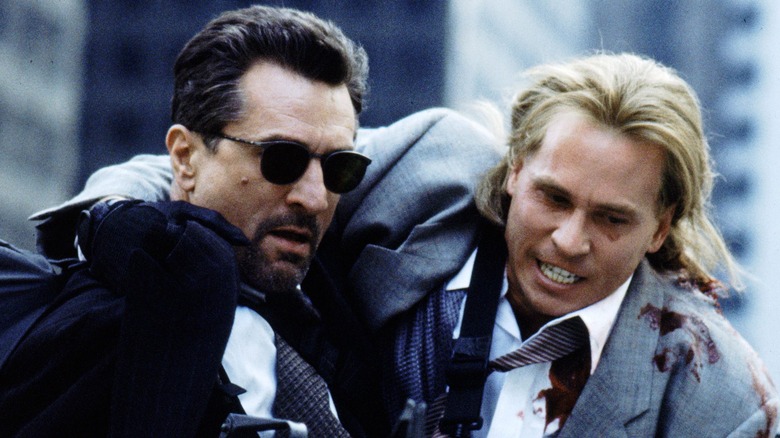 Robert DeNiro and Val Kilmer in Heat