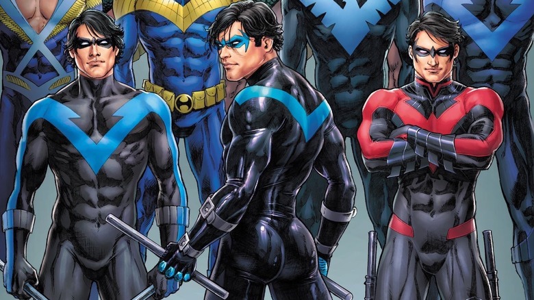 Nightwing's costumes