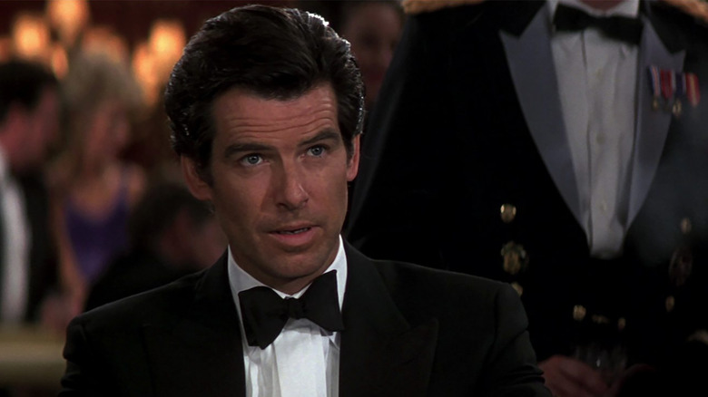 Pierce Brosnan as James Bond playing poker in GoldenEye