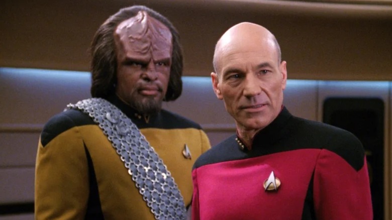 Michael Dorn, Patrick Stewart, Star Trek: The Next Generation