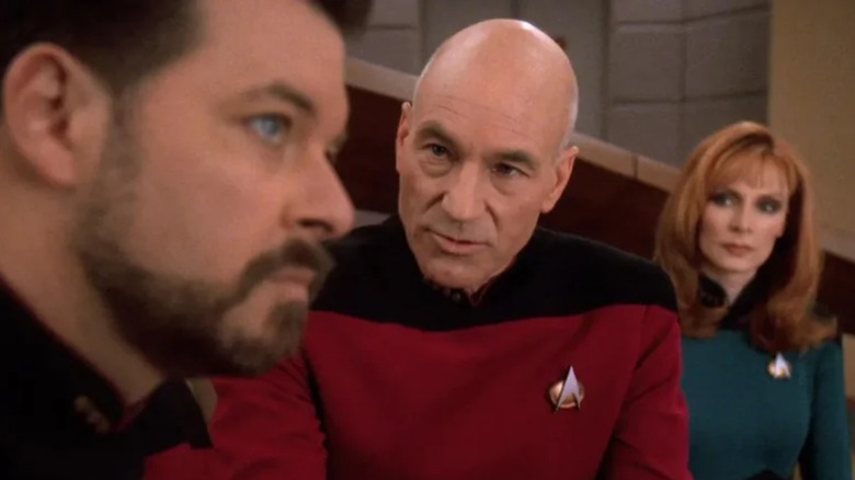 Jonathan Frakes, Patrick Stewart, Gates McFadden, Star Trek: The Next Generation