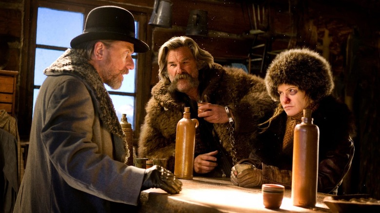 Tim Roth Kurt Russell Jennifer Jason Leigh The Hateful Eight