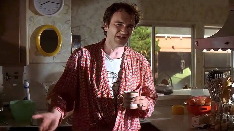 Quentin Tarantino in Pulp Fiction 