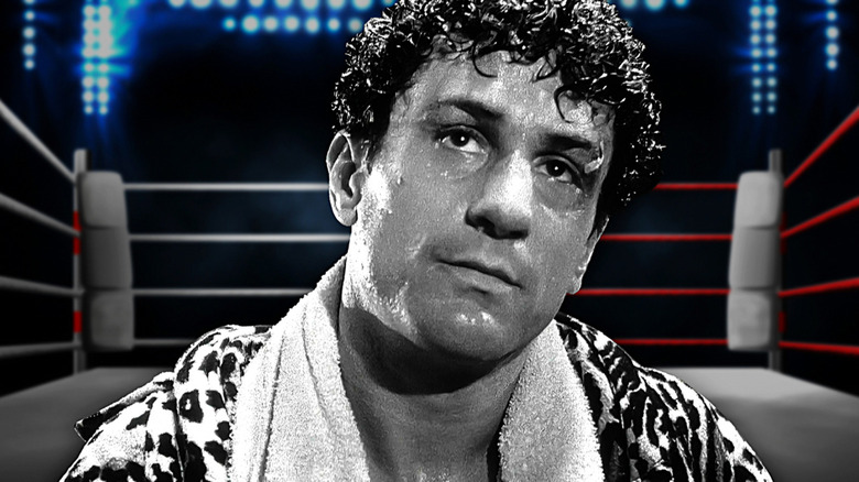 Robert De Niro como Jake LaMotta em Touro Indomável