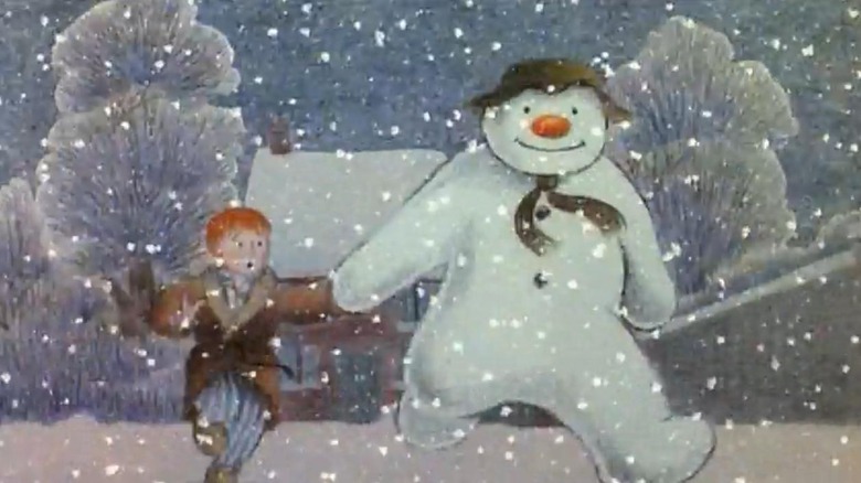 The Snowman Walking in the Air