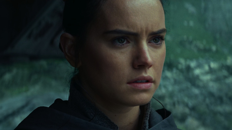 Daisy Ridley in Star Wars: The Last Jedi