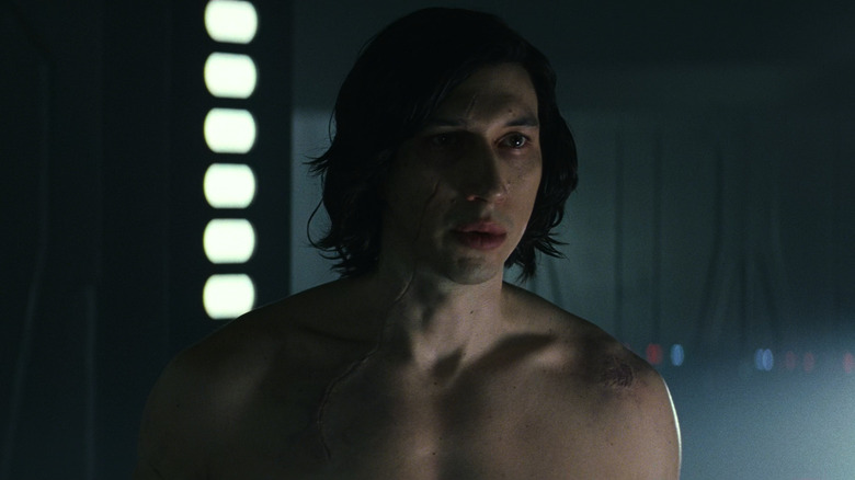 Adam Driver in Star Wars: The Last Jedi