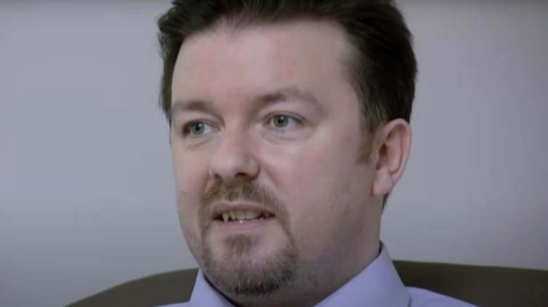 David Brent of Ricky Gervais is shown in the segment of the head -to -head