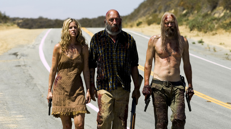 Sheri Moon Zombie and the cast of The Devil's Rejects 