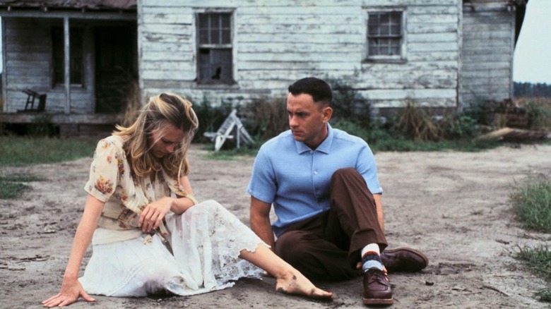 Robin Wright and Tom Hanks in Forrest Gump