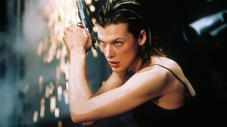 Milla Jovovich in Resident Evil