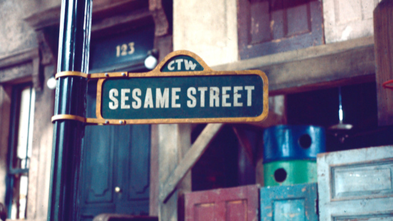 Sesame Street Sign