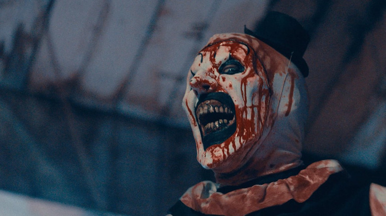 David Howard Thornton stars in Terrifier 2 (2022)