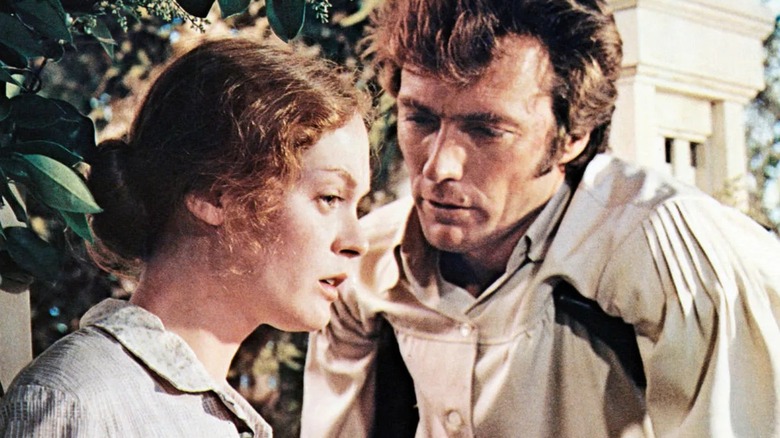 John McBurney manipulando um jovem Edwina em 1971, de The Beguiled