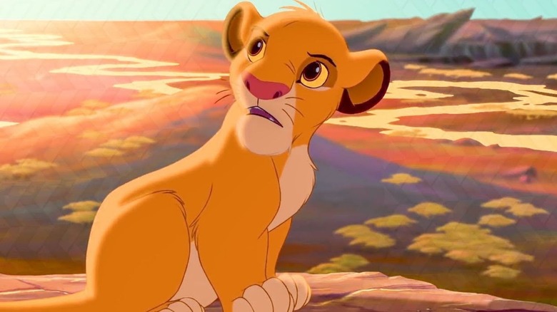 Simba in The Lion King