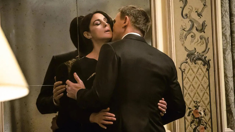 Spectre Monica Bellucci and Daniel Craig