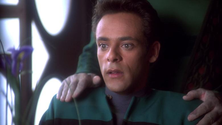 Alexander Siddig as Dr. Julian Bashir on Star Trek: Deep Space Nine