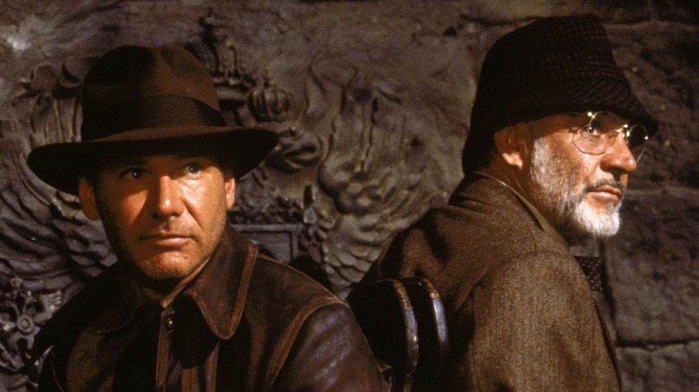 Indiana Jones and Henry Jones -the Old -related