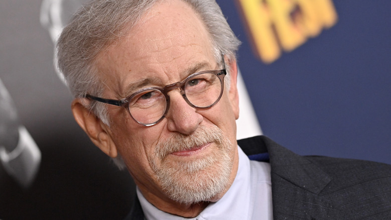 Steven Spielberg in suit