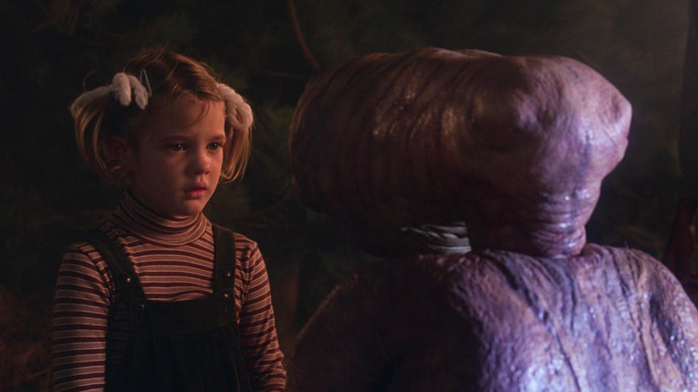 Gertie sadly says goodbye to E.T. in E.T. the Extra-Terrestrial