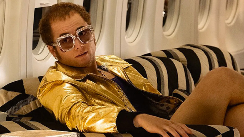 Taron Egerton as Elton John in Rocketman