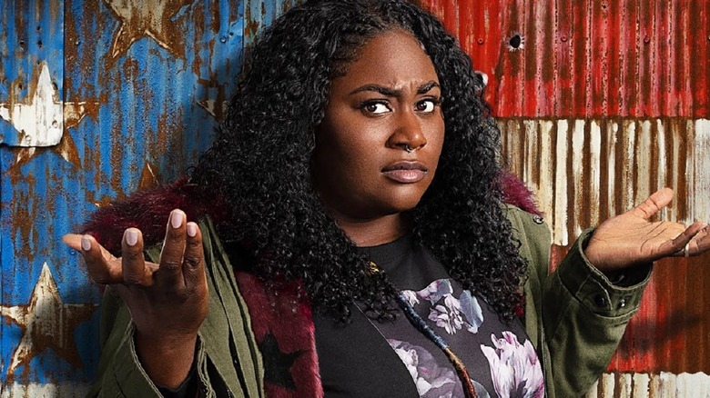 Danielle Brooks as Leota Adebayo in promo art for "Peacemaker"