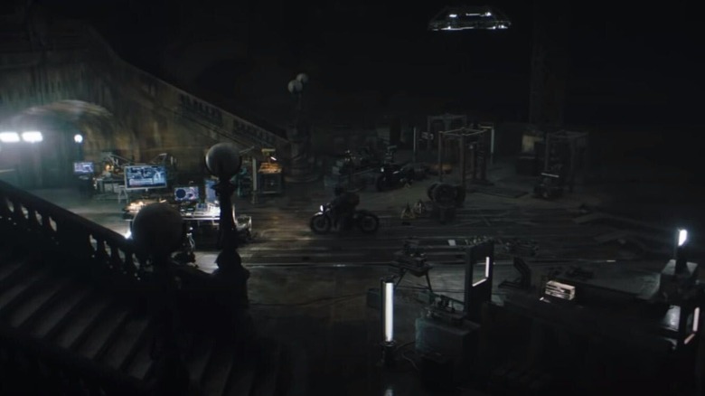 The Batcave in "The Batman"