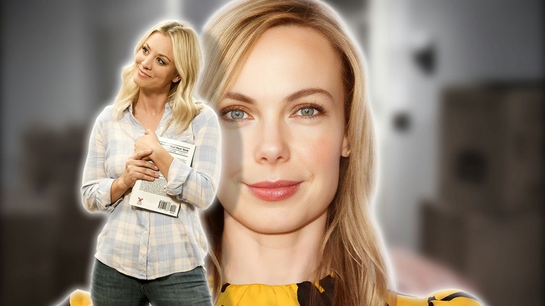 The Big Bang Theory's Penny, and actress Amanda Walsh