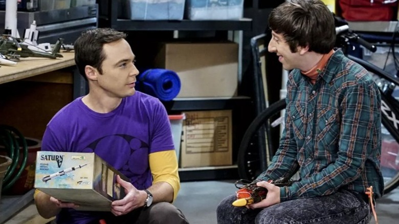 Sheldon and Howard Big Bang Theory