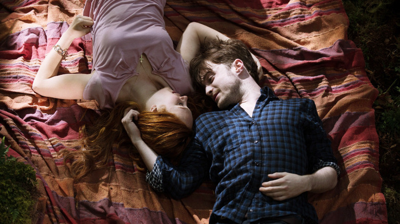 Juno Temple and Daniel Radcliffe in Horns