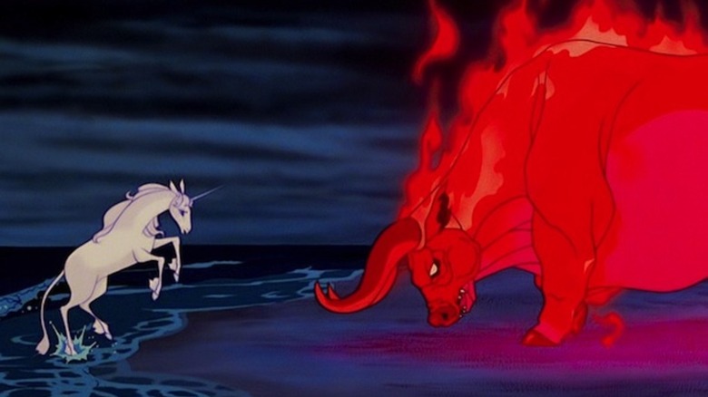 The Last Unicorn and the Red Bull
