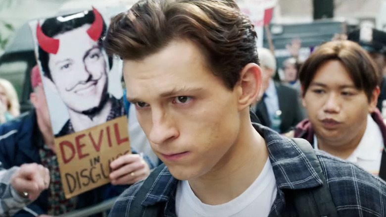 Tom Holland as Peter Parker/Spider-Man in "Spider-Man: No Way Home"