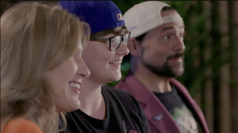 Lauren Joy Adams, Sav Rodgers, and Kevin Smith in Chasing Chasing Amy