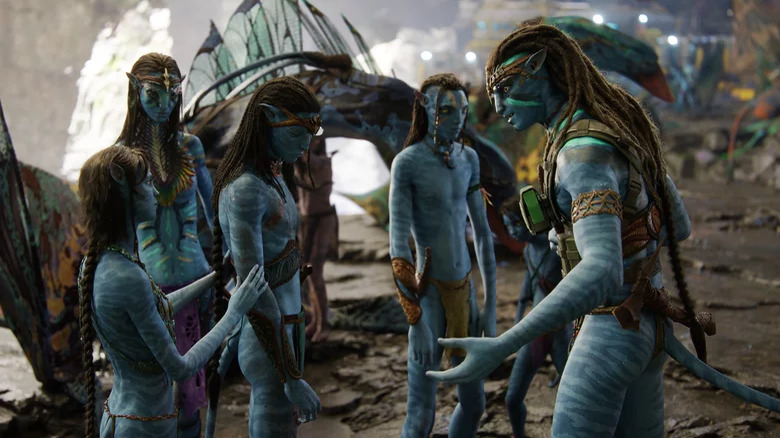 The Sully family in Avatar: The Way of Water