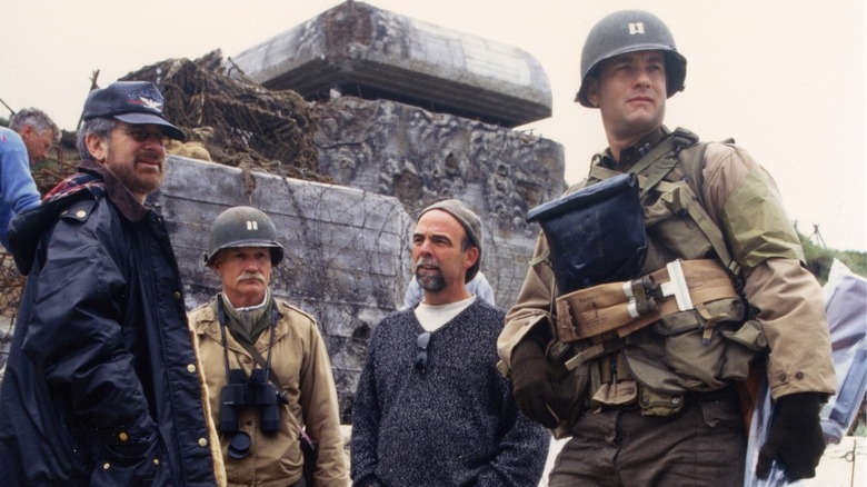 Tom Hanks and Steven Spielberg Making Saving Private Ryan