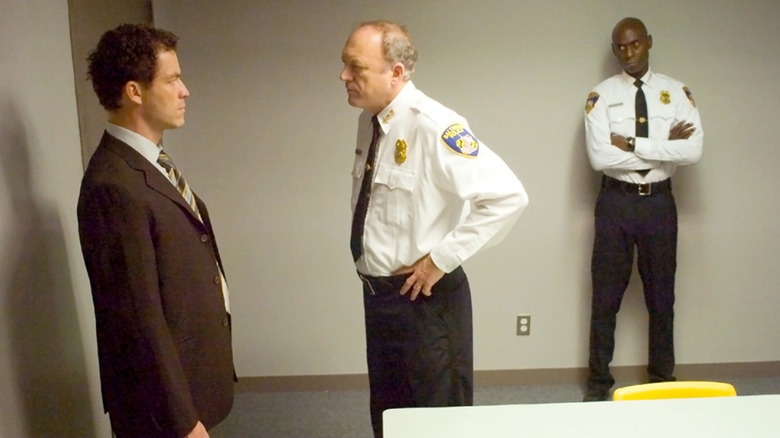 John Doman, Lance Reddick, and Dominic West in 'The Wire'