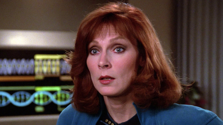 Gates McFadden as Beverly Crusher