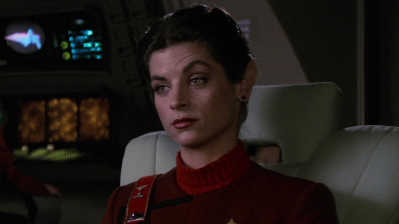 Kirstie Alley as Saavik