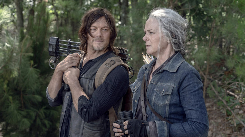 Daryl and Carol in The Walking Dead