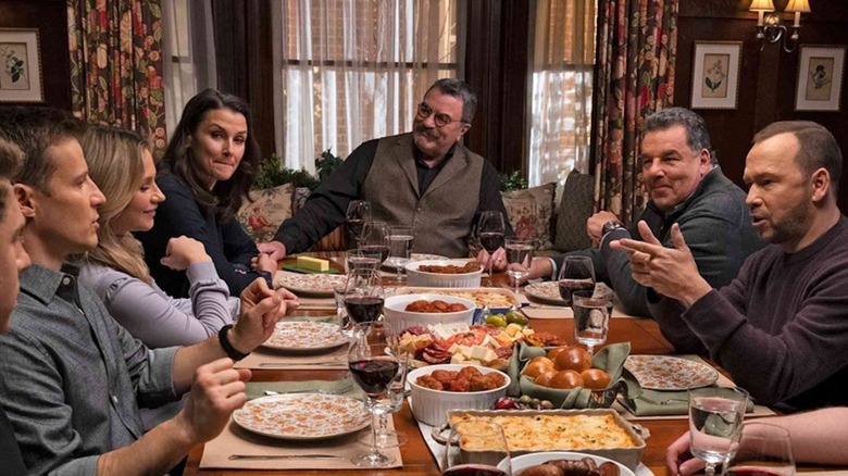 Tom Selleck and the Reagan family feasts in Blue Bloods