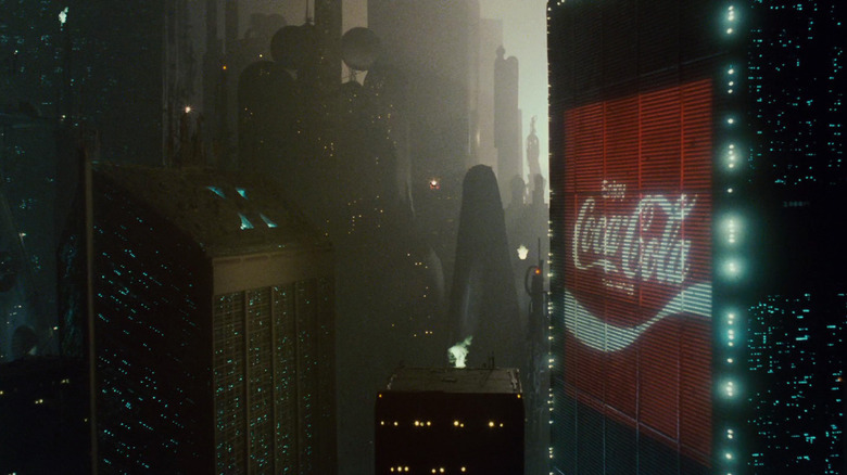 A Coca-Cola sign in Blade Runner