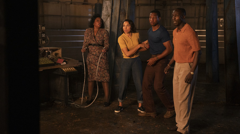 Lovecraft Country Aunjanue Ellis Michael Kenneth Williams Jurnee Smollett Jonathan Majors